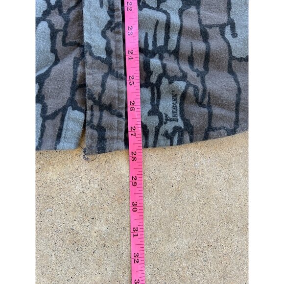 Vintage Duck Bay Camouflage Button-Up Shirt Long Sleeve Hunting Shirt M3 - Picture 5 of 5